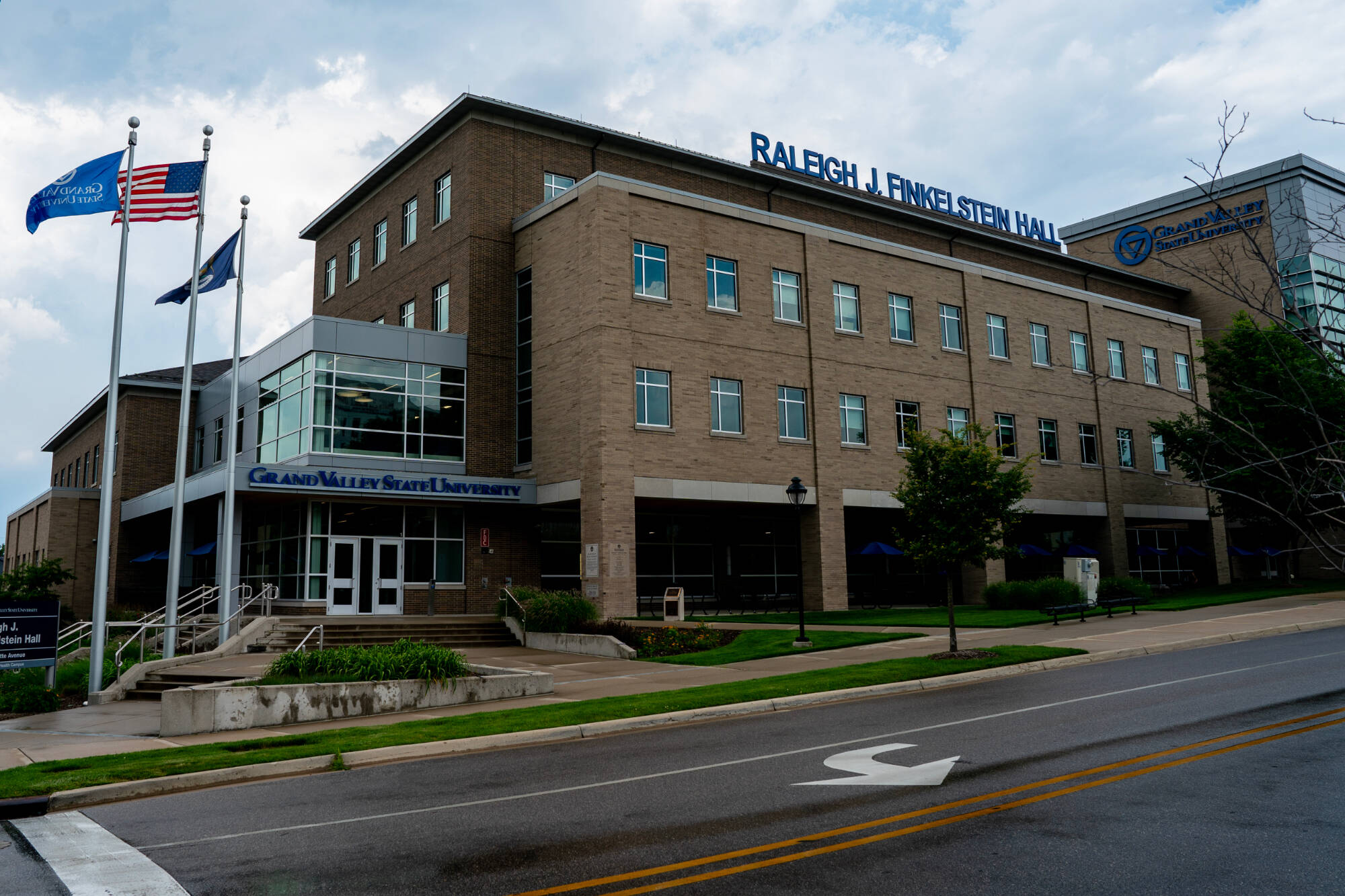 Finkelstein Hall on the Health Campus in Grand Rapids on June 20.